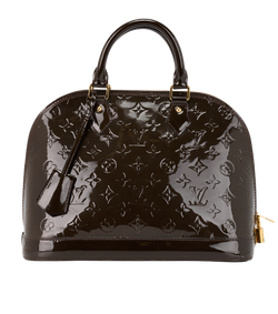 Alma MM, Vernis Leather, Brown, MI1106, DB, 2*